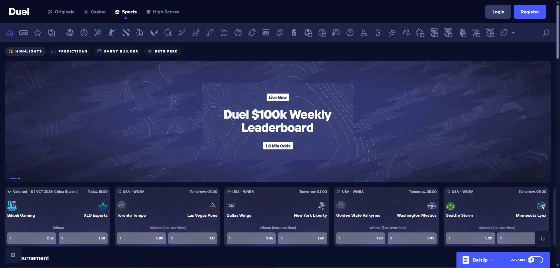 Duel Casino optimizado para móviles Android e iOS en México